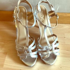 Silver heels